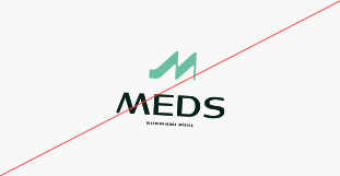 Usos incorrectos de logo MEDS rotado